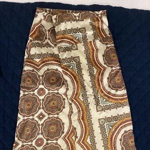Top Shop Paisley Wrap Skirt